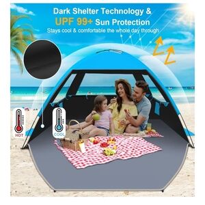 3 Person Beach Tent